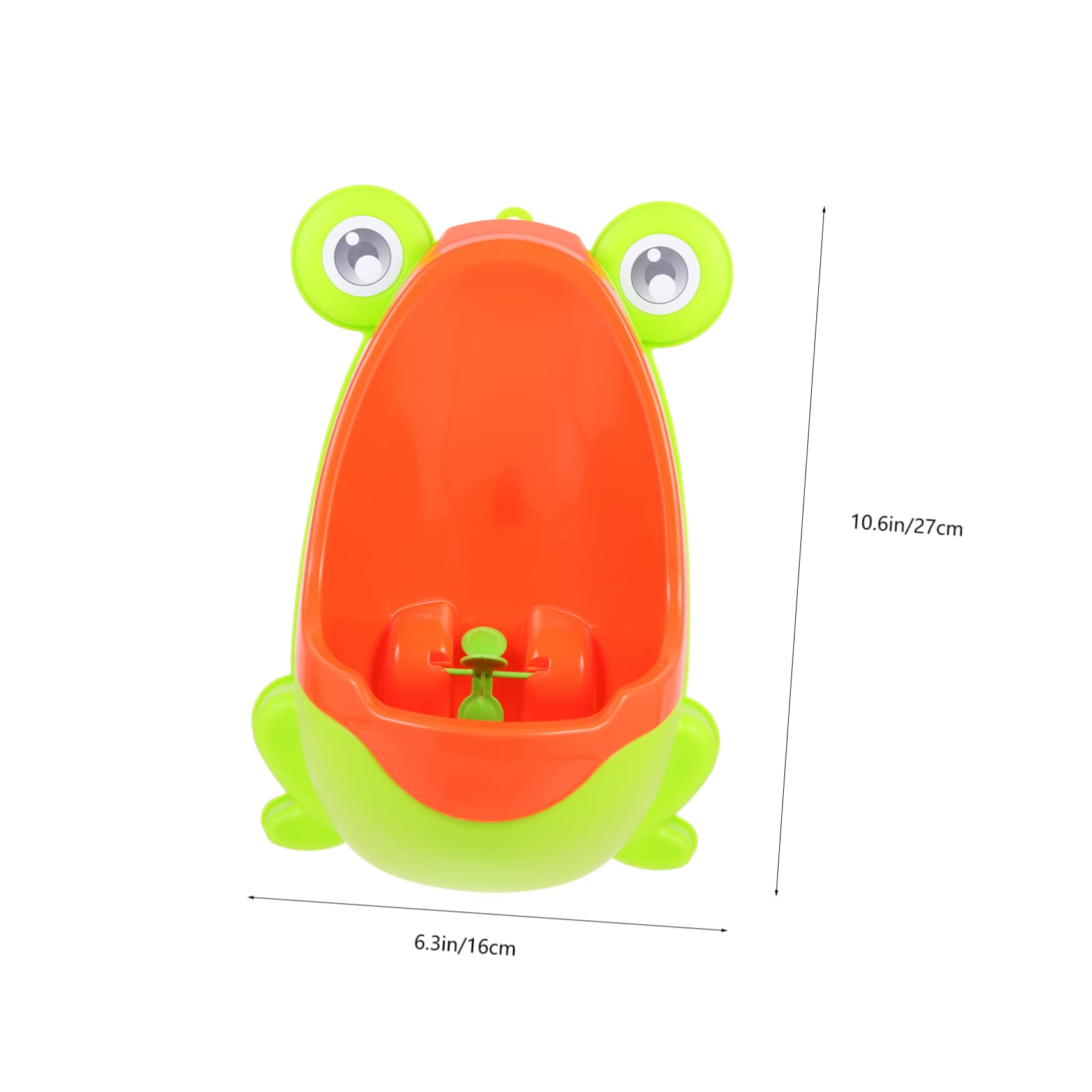 **Andreslad Boys & Girls Potty Training Urinal - Frog Design, Anti-Slip Base, Fun Rotating Windmill - Toddler Toilet for Easy Bathroom Training (Ideal for Home & Travel Use)**