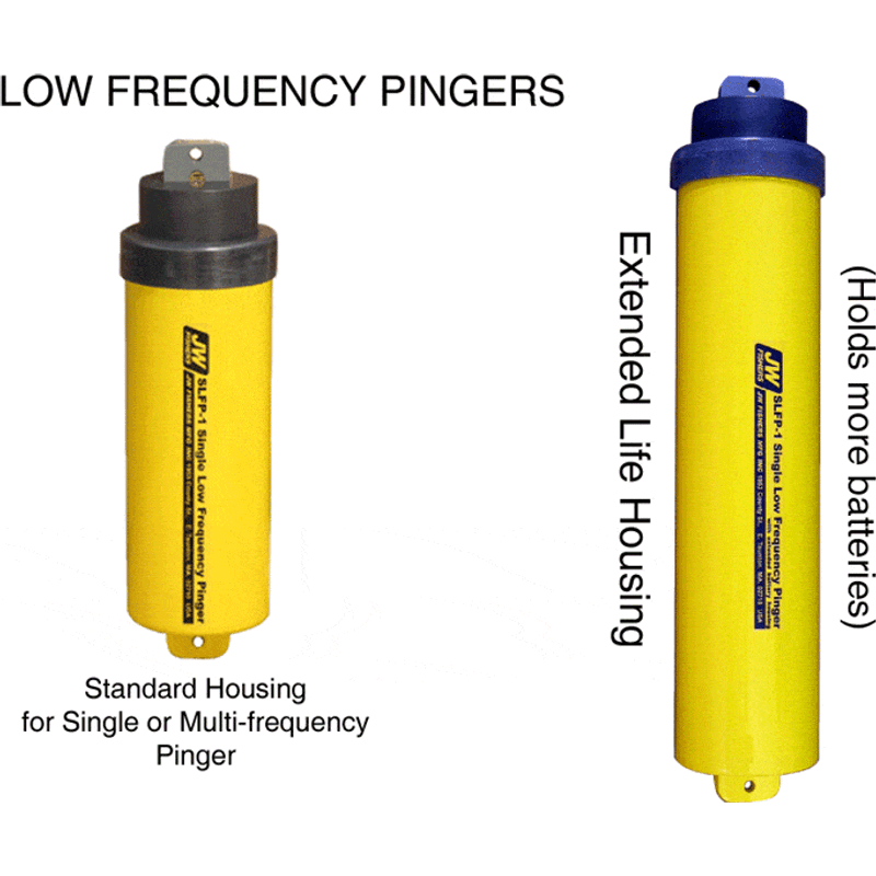 JW Fishers MLFP 1 Multi Low Frequency Pinger - Underwater Locator Beacon for Marine Search & Rescue, Shipwreck Recovery, and Scientific Research