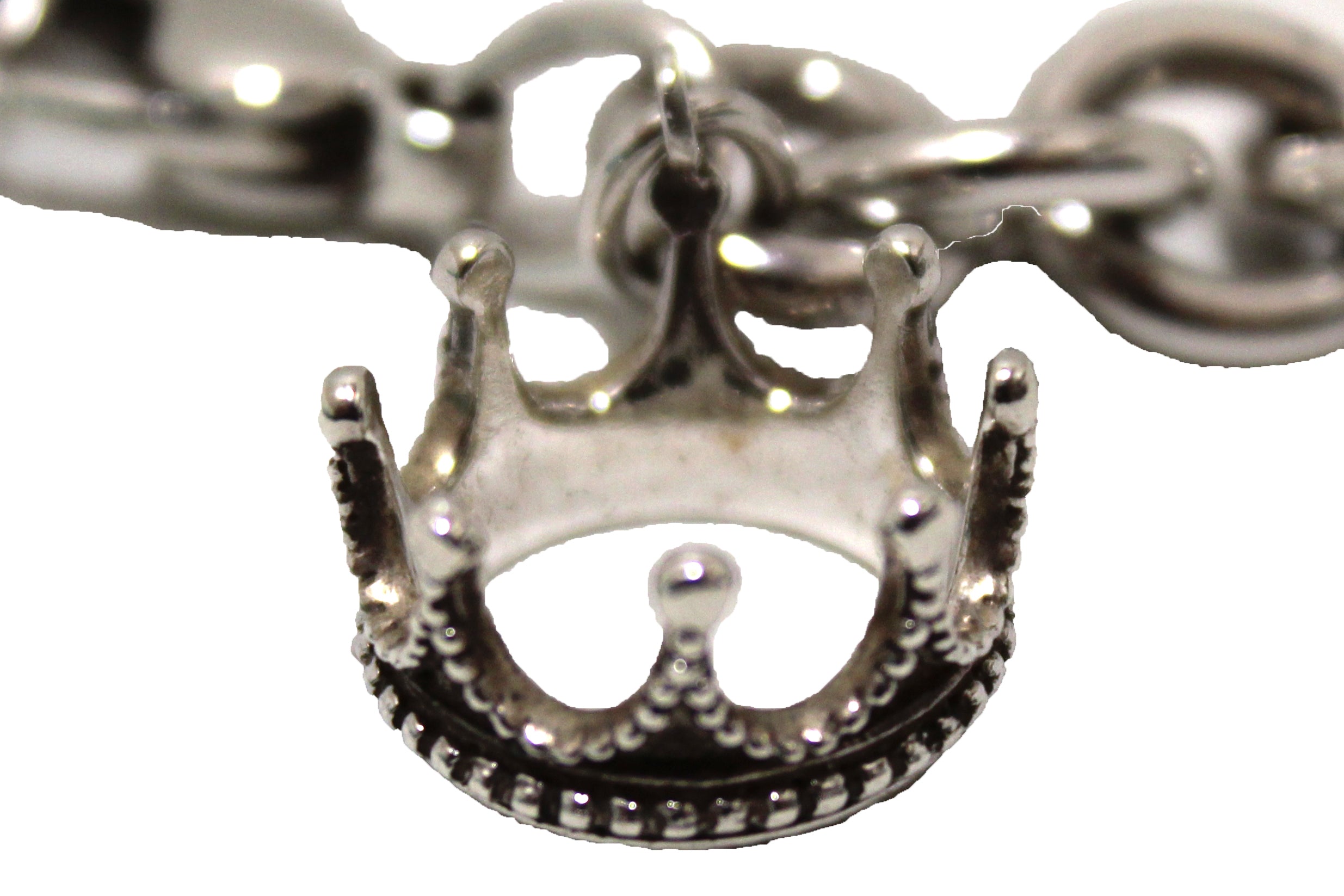 Authentic Tiffany & Co Sterling Silver Bracelet with Crown Charm - Elegant Jewelry Gift for Women, Perfect for Anniversaries, Birthdays & Special Occasions