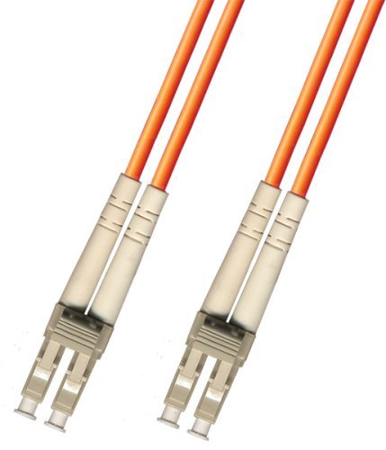 100M Multimode Duplex LC to LC Fiber Optic Cable (62.5/125) - High Speed Data Transmission for Networking, Data Centers & Office Connectivity