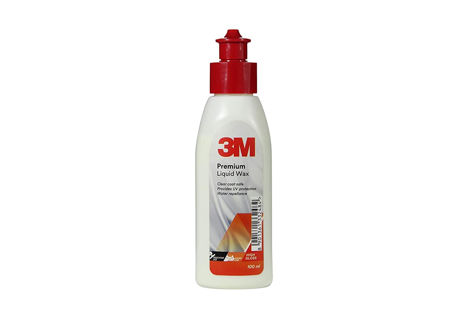 3M Liquid Car Wax (100ml) - High Gloss Polish & Protection for Cars, Trucks & Motorcycles - Easy Application & Long-Lasting Shine