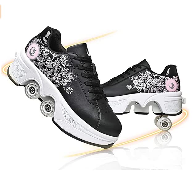 Black Pink Flower