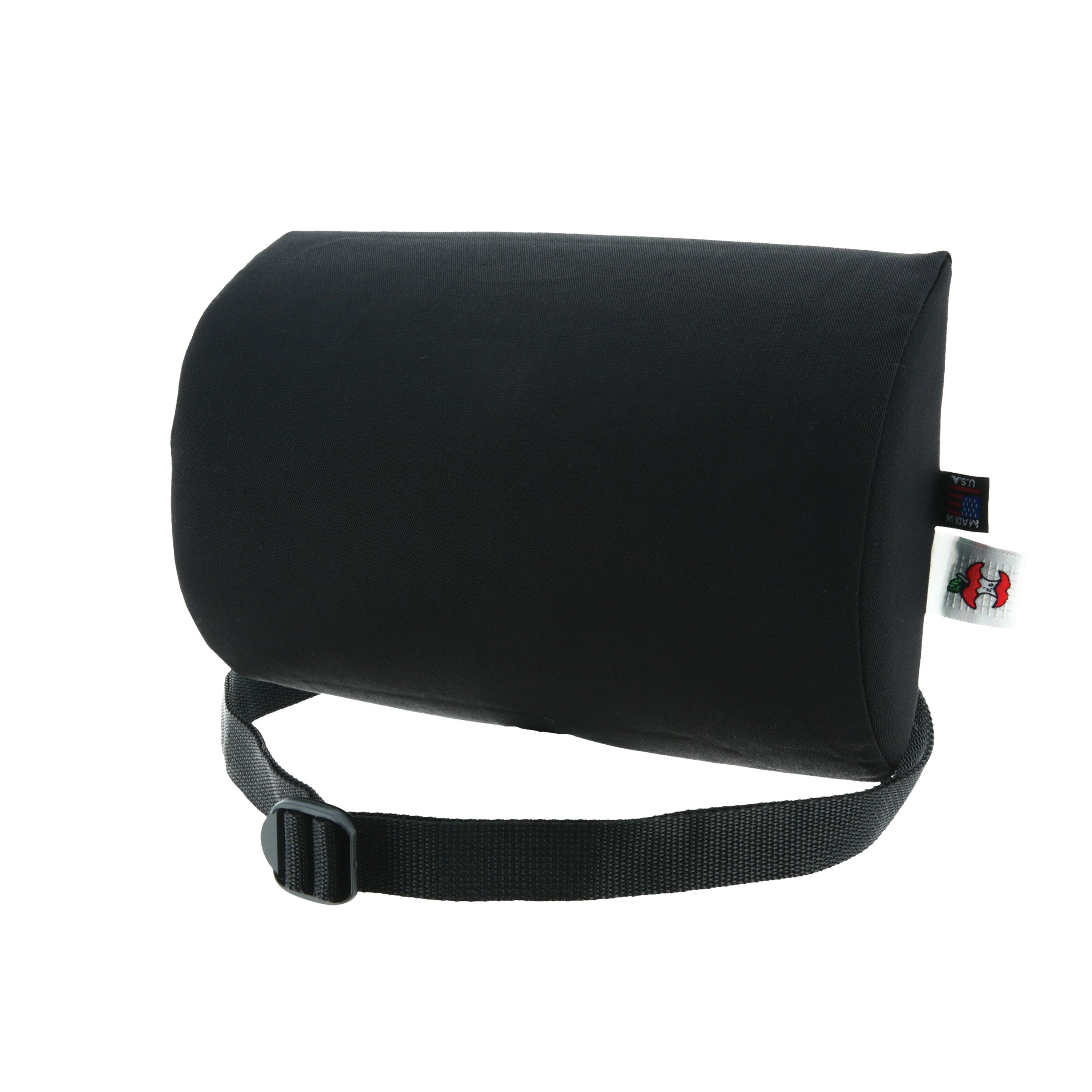 **D-Shaped Lumbar Support Cushion for Office Chair & Car Seat – Ergonomic Back Pain Relief & Posture Corrector – Memory Foam Comfort for Long Sitting**    *(Use Case: Perfect for office workers, drivers, gamers, and anyone needing back support during long hours of sitting.)*