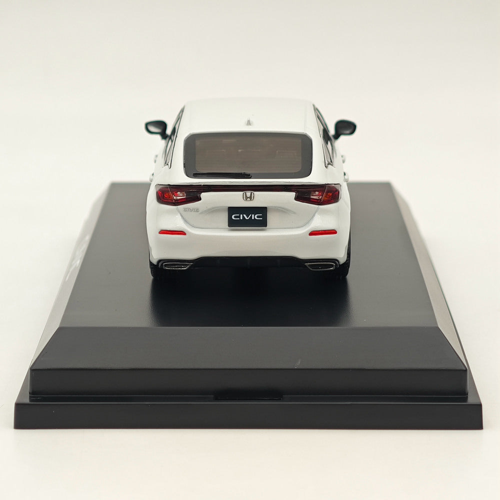 1/43 Scale Honda Civic (FL1) LX Platinum White Pearl Diecast Model Car - Collectible Hobby Japan Miniature for Display & Gifting