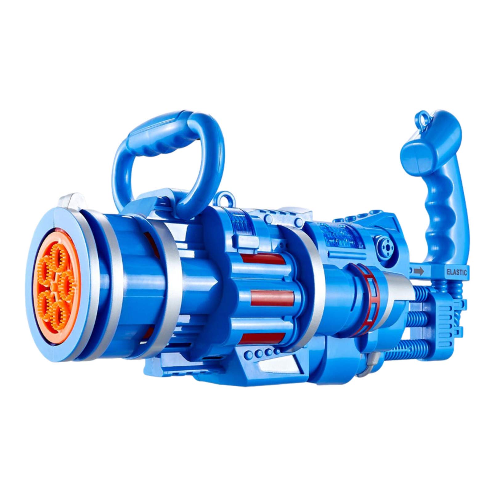 Electric Bubble Machine for Kids - Big Gatling Model Bubble Maker with 50ML Tank, Giant Porous Bubble Blower Toy for Outdoor Play, Birthday Parties, and Backyard Fun