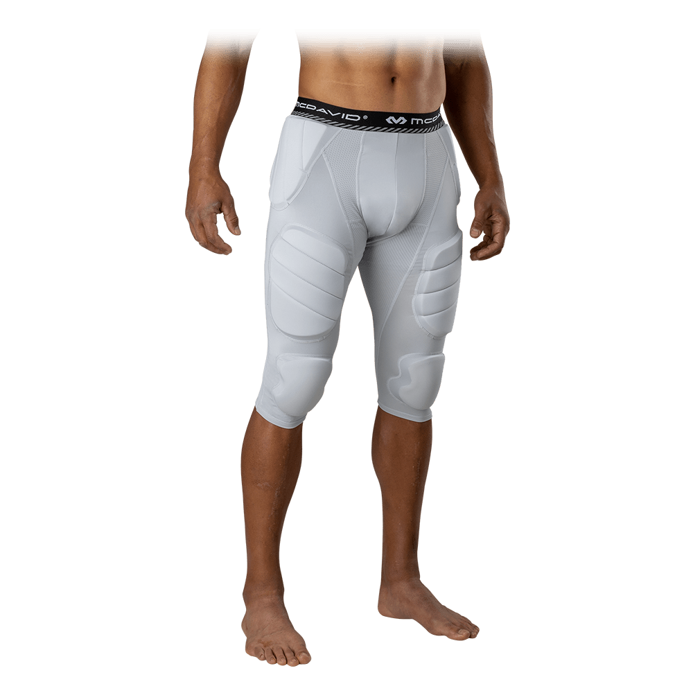 Rival™ 7-Pad ¾ Tight with High-Density Thigh Pads for Football, Rugby & MMA - Premium Compression Pants for Athletes