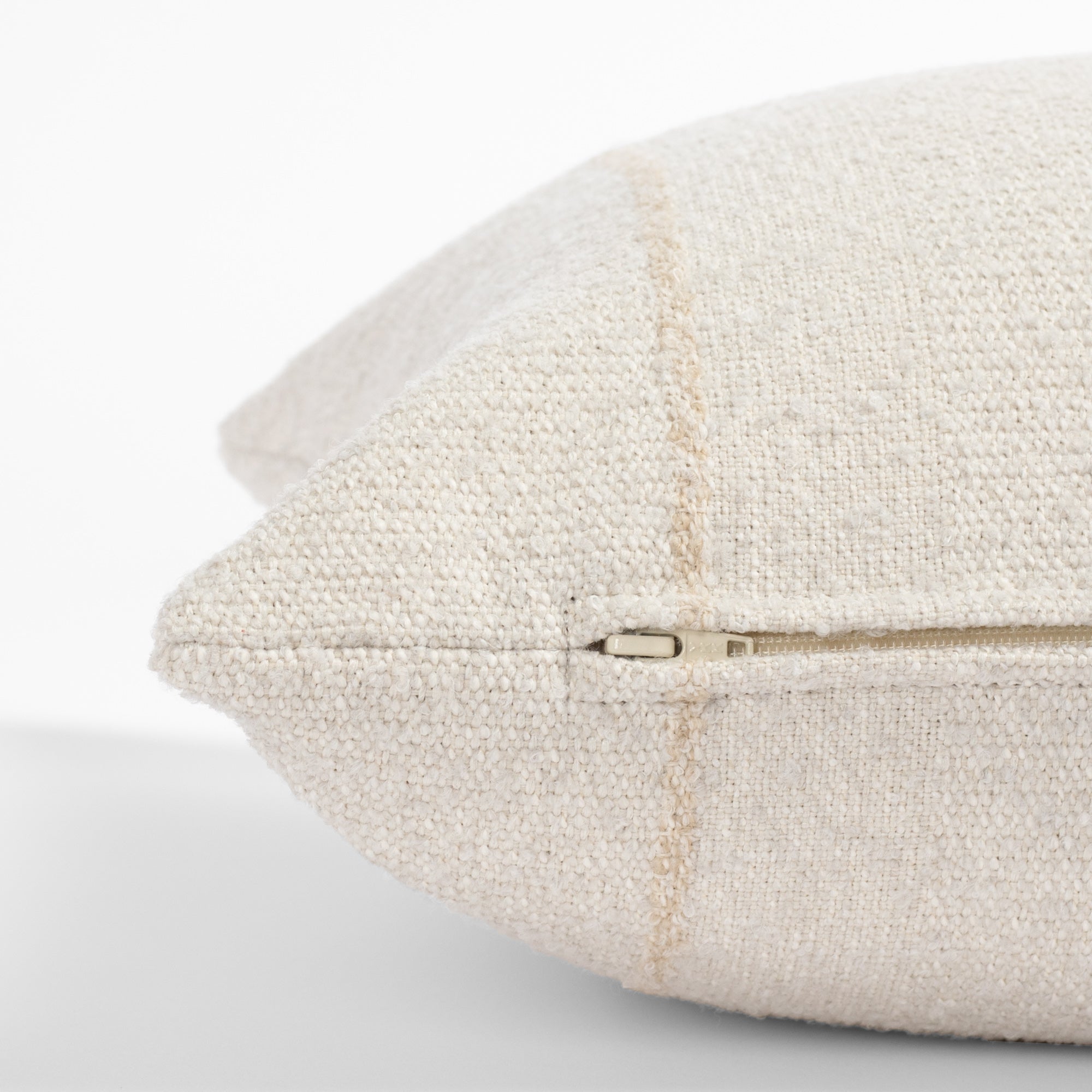 Hartford Stripe 16x42 Outdoor Bolster Pillow - Premium Linen Cover - Water Resistant & UV Protected - Perfect for Patio, Poolside & Garden Lounge Chairs