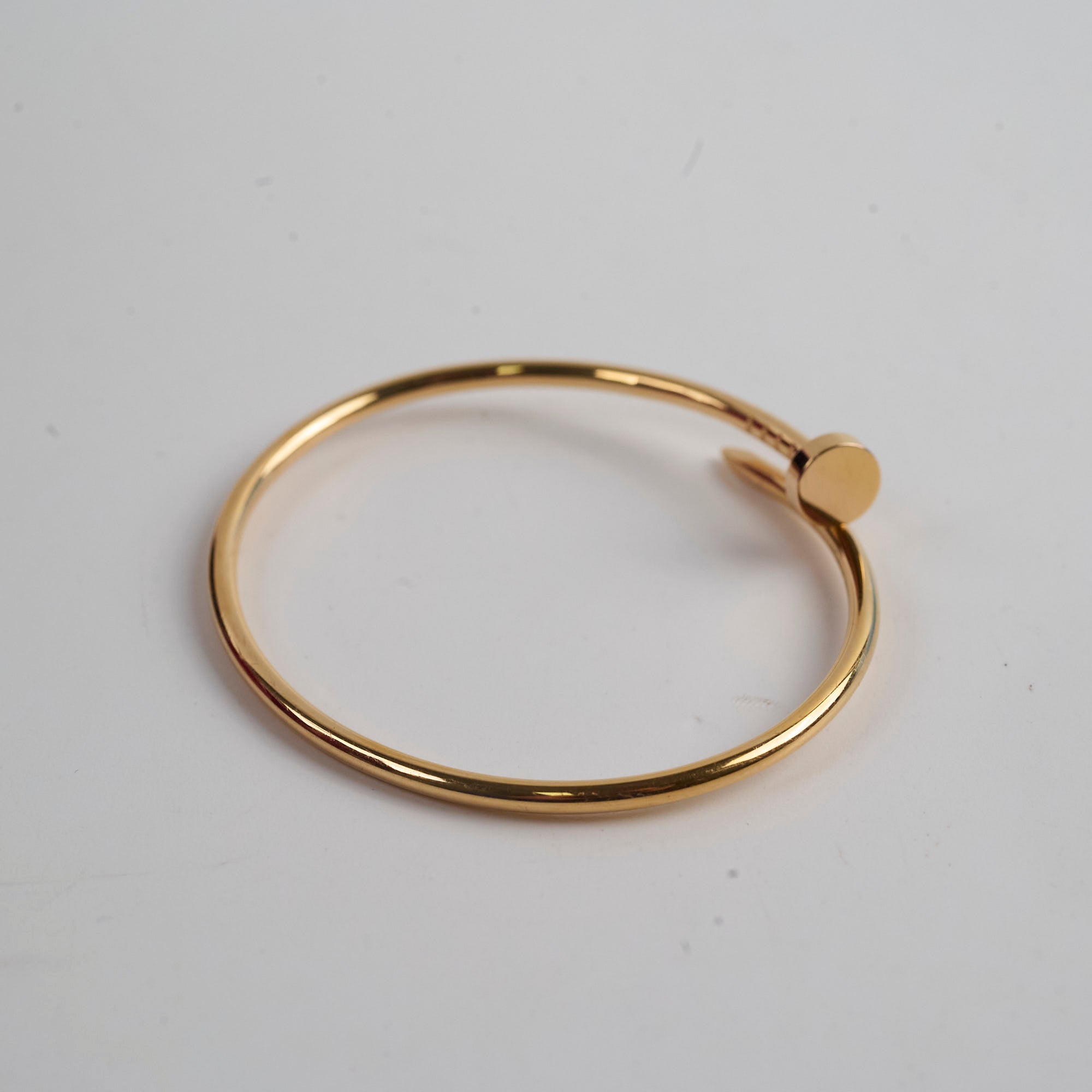 Cartier Juste Un Clou JUC Small Model Pink Gold Ring Size 16 - Luxury Jewelry for Women, Perfect for Gifts & Special Occasions