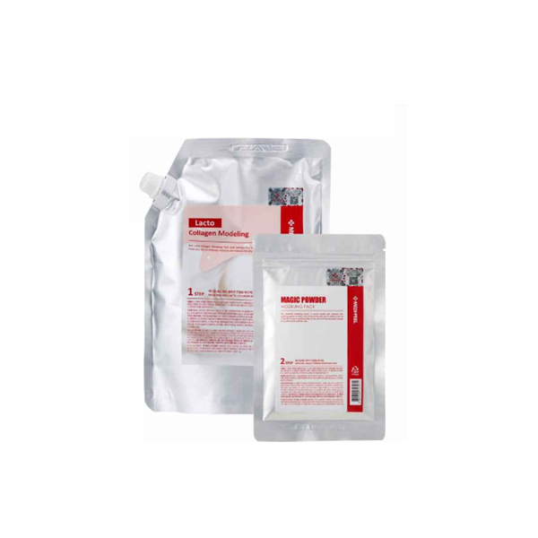 Medi Peel Red Lacto Collagen Modeling Mask Set - Anti-Aging Face Mask for Hydration & Firming | Perfect for Spa Night & Self-Care Routine