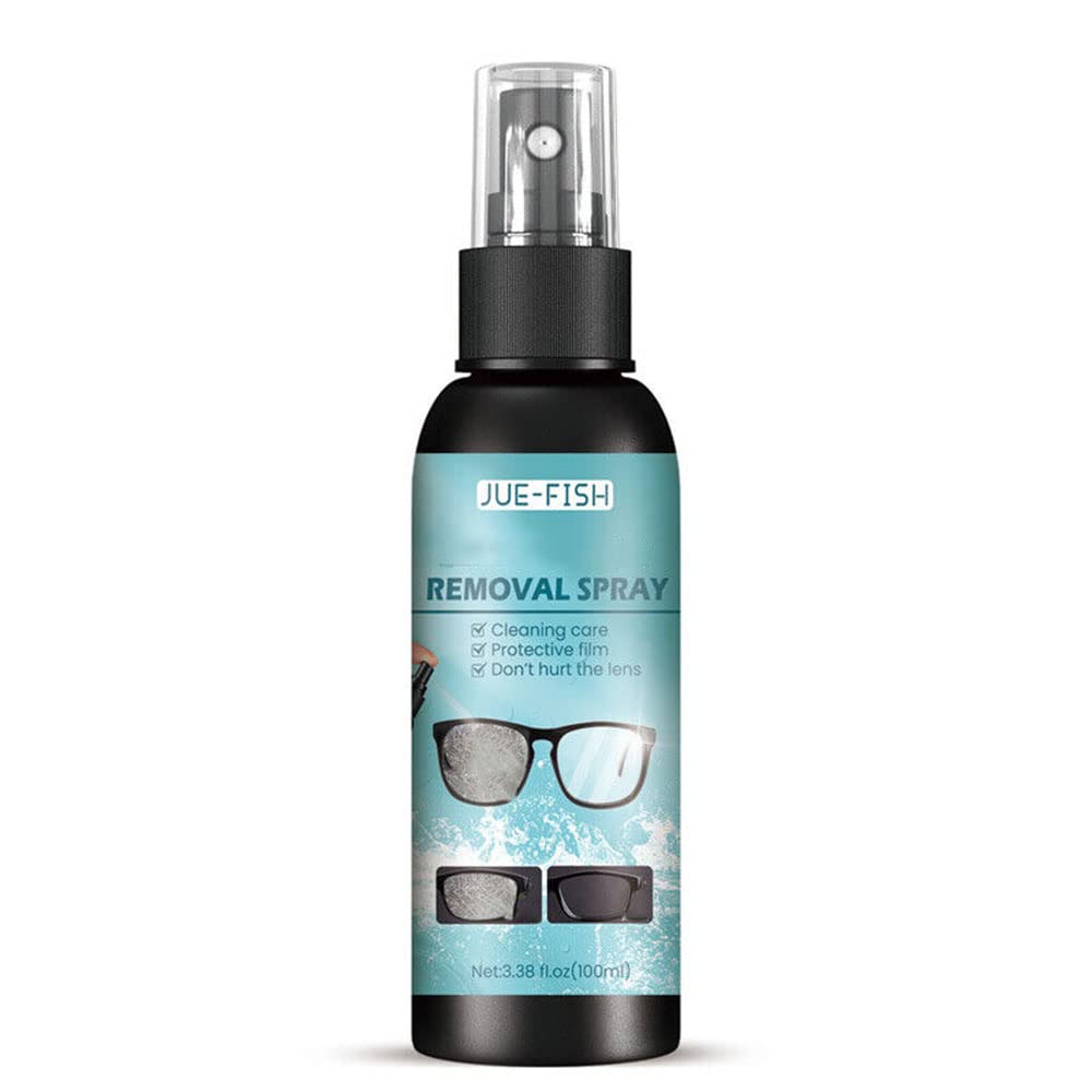 2022 New High Concentration Lens Cleaner Spray - 100ml Eyeglass, Windshield & Sunglasses Cleaner for Crystal Clear Vision - Perfect for Glasses, Screens & Car Windows Cleaning