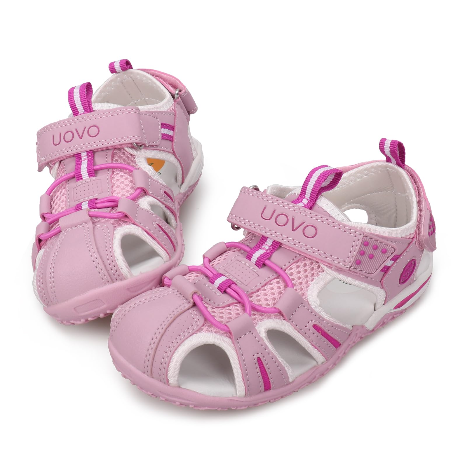 UOVO Kids Sandals for Boys & Girls - Closed Toe Summer Shoes, Lightweight Athletic Outdoor Sports Sandals for Toddler, Little Kid & Big Kid - Perfect for Beach, Pool & Playground Activities