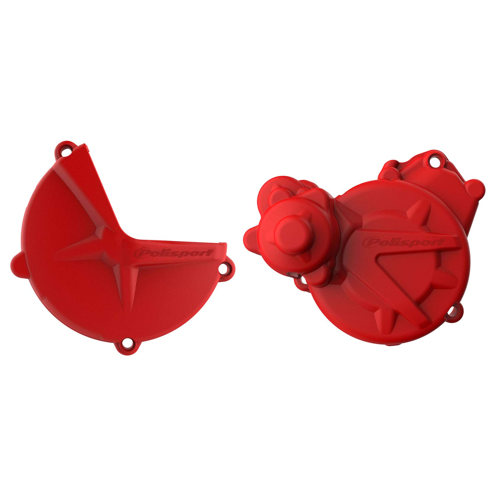 Polisport 91003 Clutch & Ignition Switch Kit for Dirt Bikes - Red Gas Cap - Perfect for Off-Road Racing & Motorcycle Maintenance