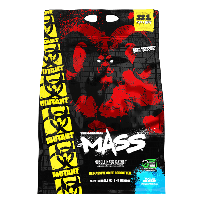 Mutant Mass Whole Food Based Gainer - High Calorie Weight Gain Protein Powder for Muscle Growth & Recovery | Perfect for Post-Workout, Bulking & Bodybuilding