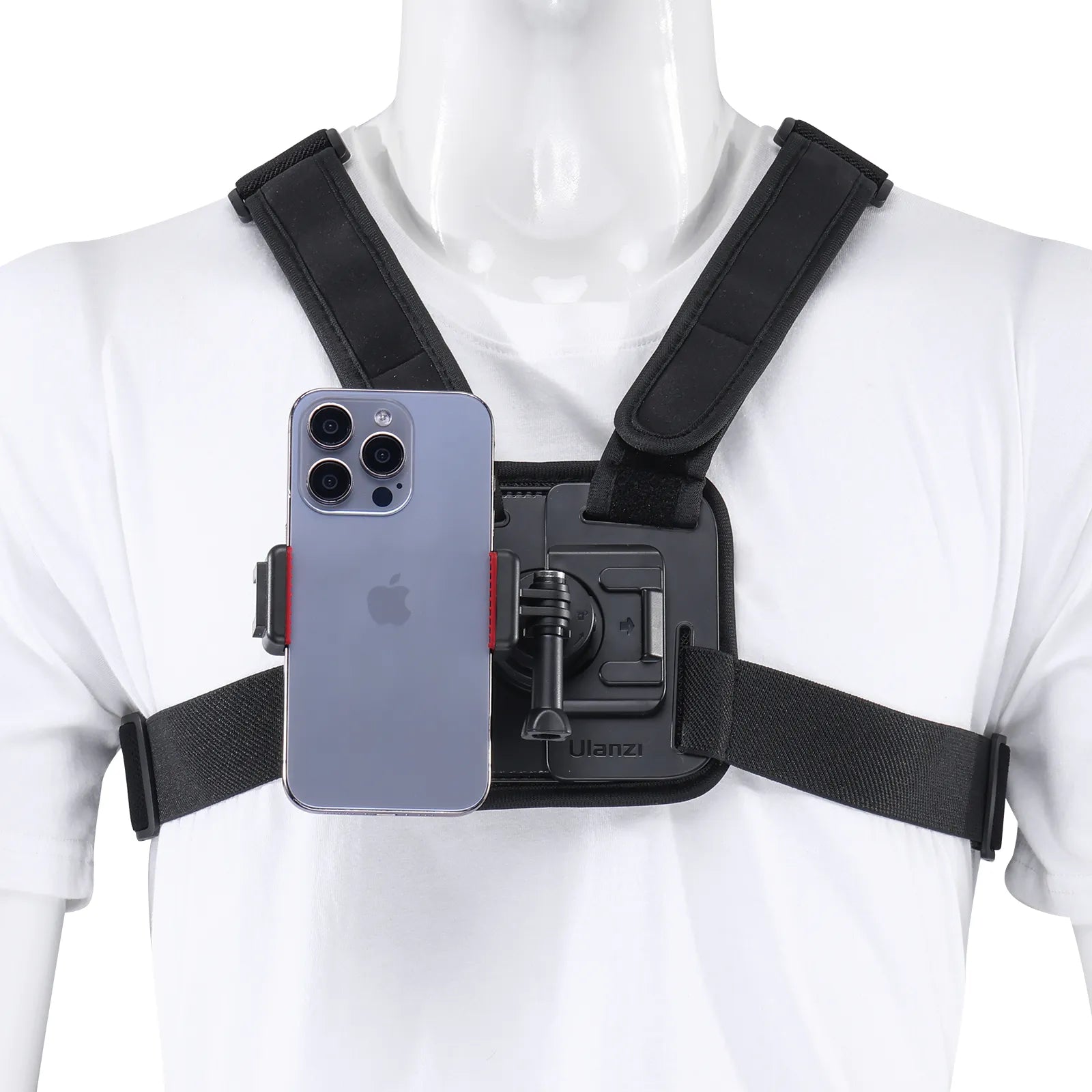 Ulanzi CM028 Go Quick II Magnetic Action Camera Body Mount Harness for GoPro Hero 11/10/9/8/7 - Secure & Adjustable Chest Mount for Outdoor Sports, Vlogging, and Adventure Filming