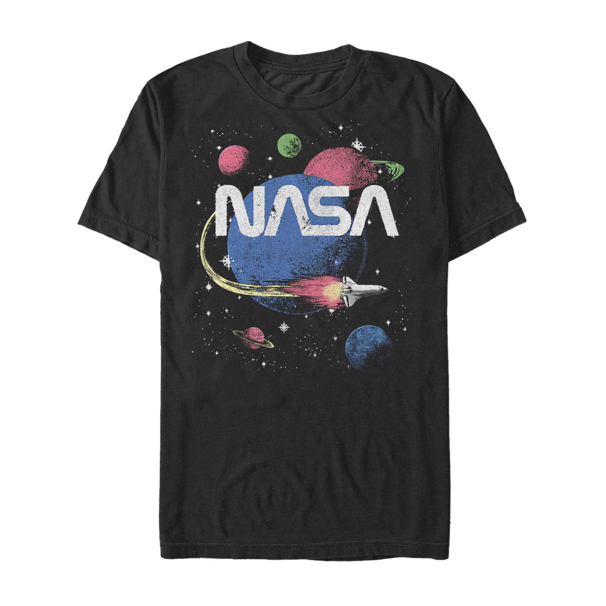 NASA Retro Planet T-Shirt for Men - Road Trip & Casual Wear