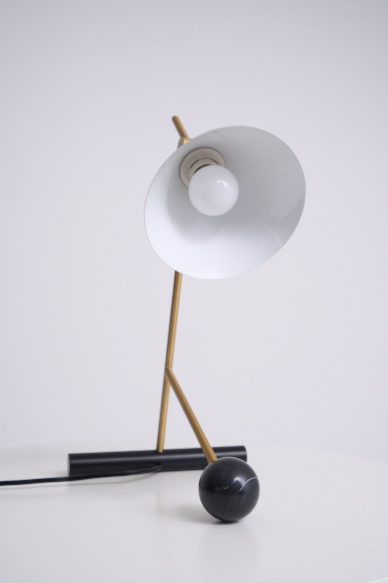 Cleo Table Lamp - Modern LED Desk Light with Adjustable Brightness for Home Office, Bedroom & Study Room - Perfect for Reading, Working & Decor