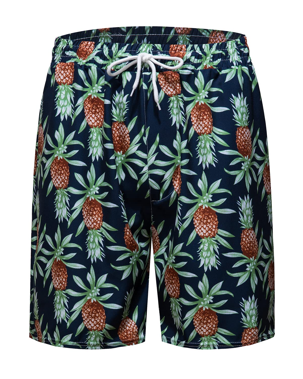 **TUNEVUSE Men's Hawaiian Shirts & Shorts Set - 2 Piece Tropical Beach Outfit with Floral Print & Bucket Hat for Summer Vacation, Luau Party, and Casual Wear**