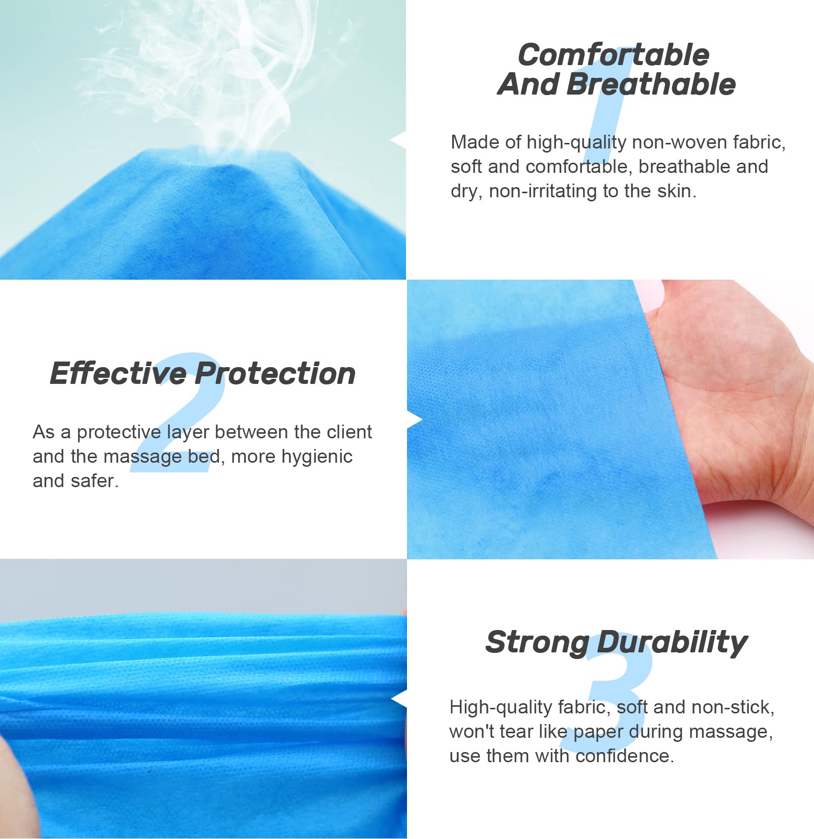 100pcs Disposable Massage Table Sheets - 31