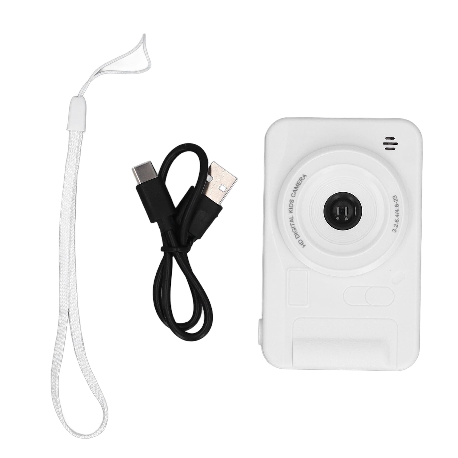**40MP 1080P Digital Camera with 8X Zoom, Anti-Shake & Auto Focus - Perfect for Beginners, Students, Teens (White) - Great for Travel, Vlogging, and Everyday Photography**