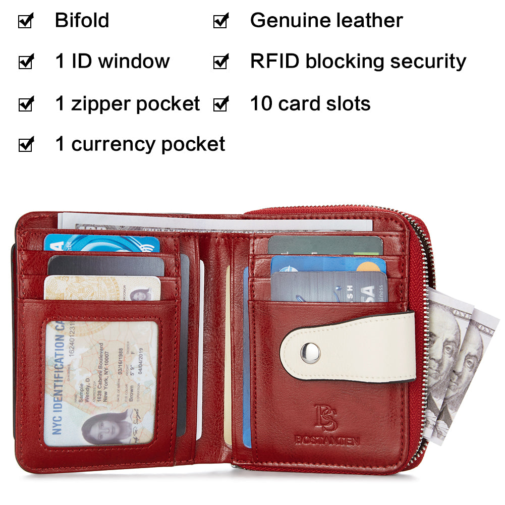 Lnna RFID Blocking Wallet for Women - Stylish Coin Purse & Card Holder | Secure Contactless Protection for Travel, Shopping & Everyday Use