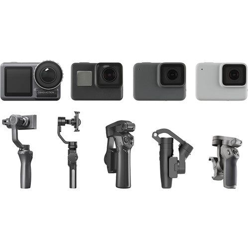 PGYTECH Action Camera Adapter for Smartphones - Compatible with DJI OM 5, OM 4, OM 3 Mobile Gimbals | Perfect for Vlogging, Travel Videos & Outdoor Adventures