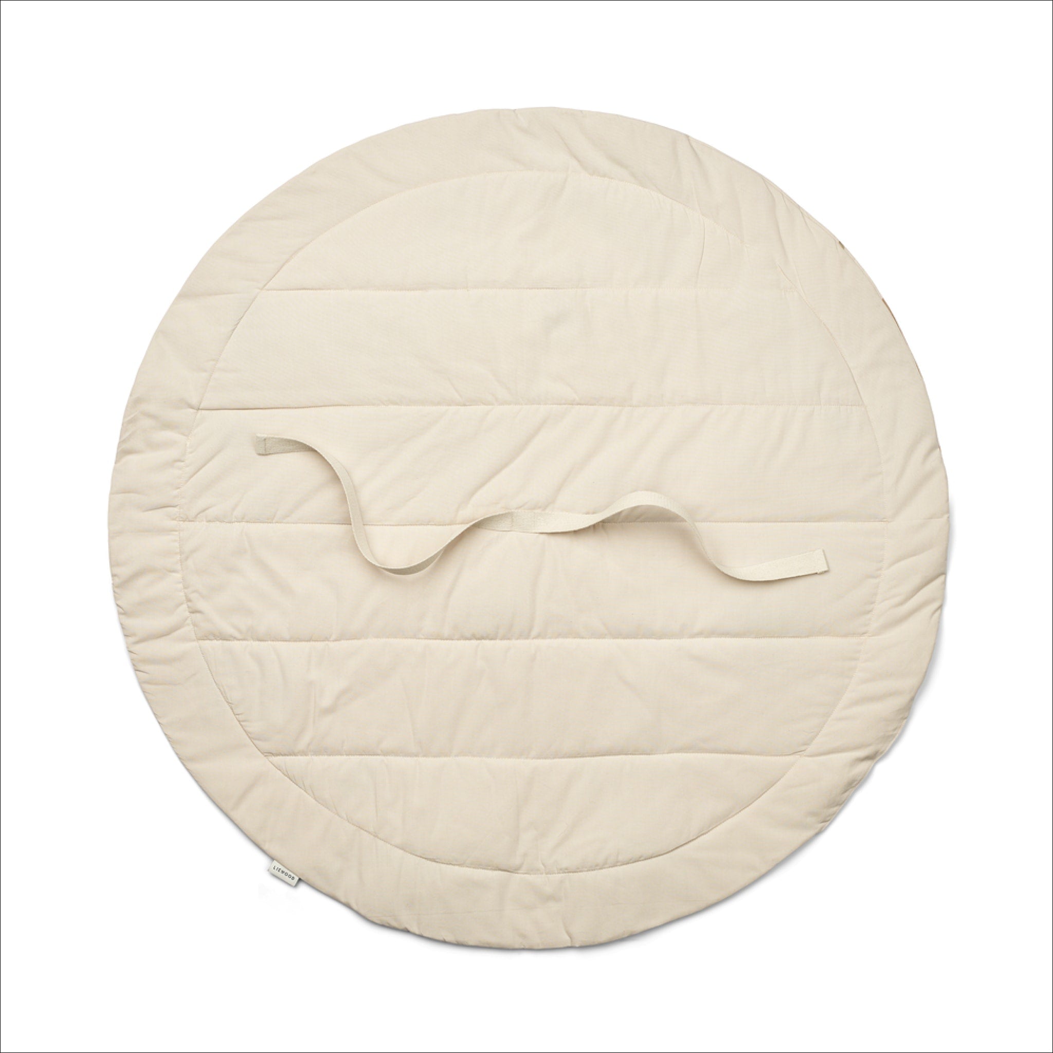 LIEWOOD Adonna Portable Organic Cotton Activity Blanket with World Map Design - Perfect for Travel, Picnics, and Outdoor Play