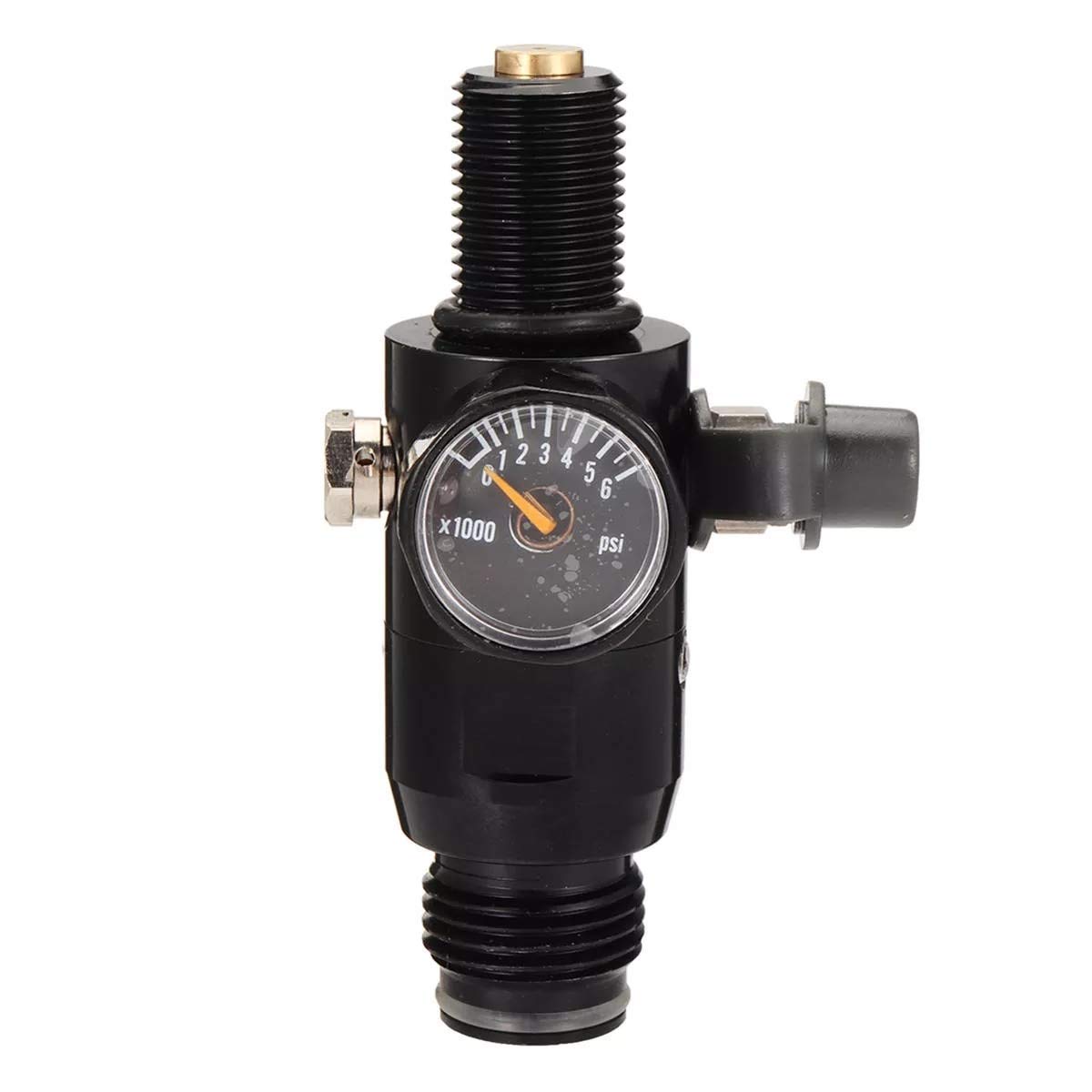 ZKS-KS 4500psi Paintball High Pressure Air Tank Regulator with 2200psi HPA Output Valve - Power Tool Accessories for Paintball Guns, Airsoft & Pneumatic Tools