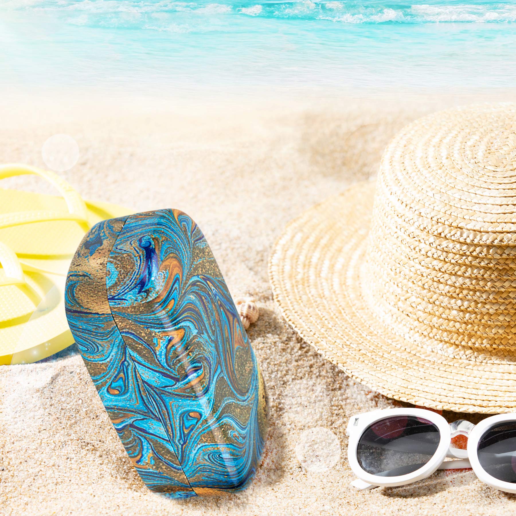 Durable Hard Sunglasses Case for Large Eyeglasses - Protective Storage for Medium to Large Frames - Perfect for Travel, Sports & Everyday Use