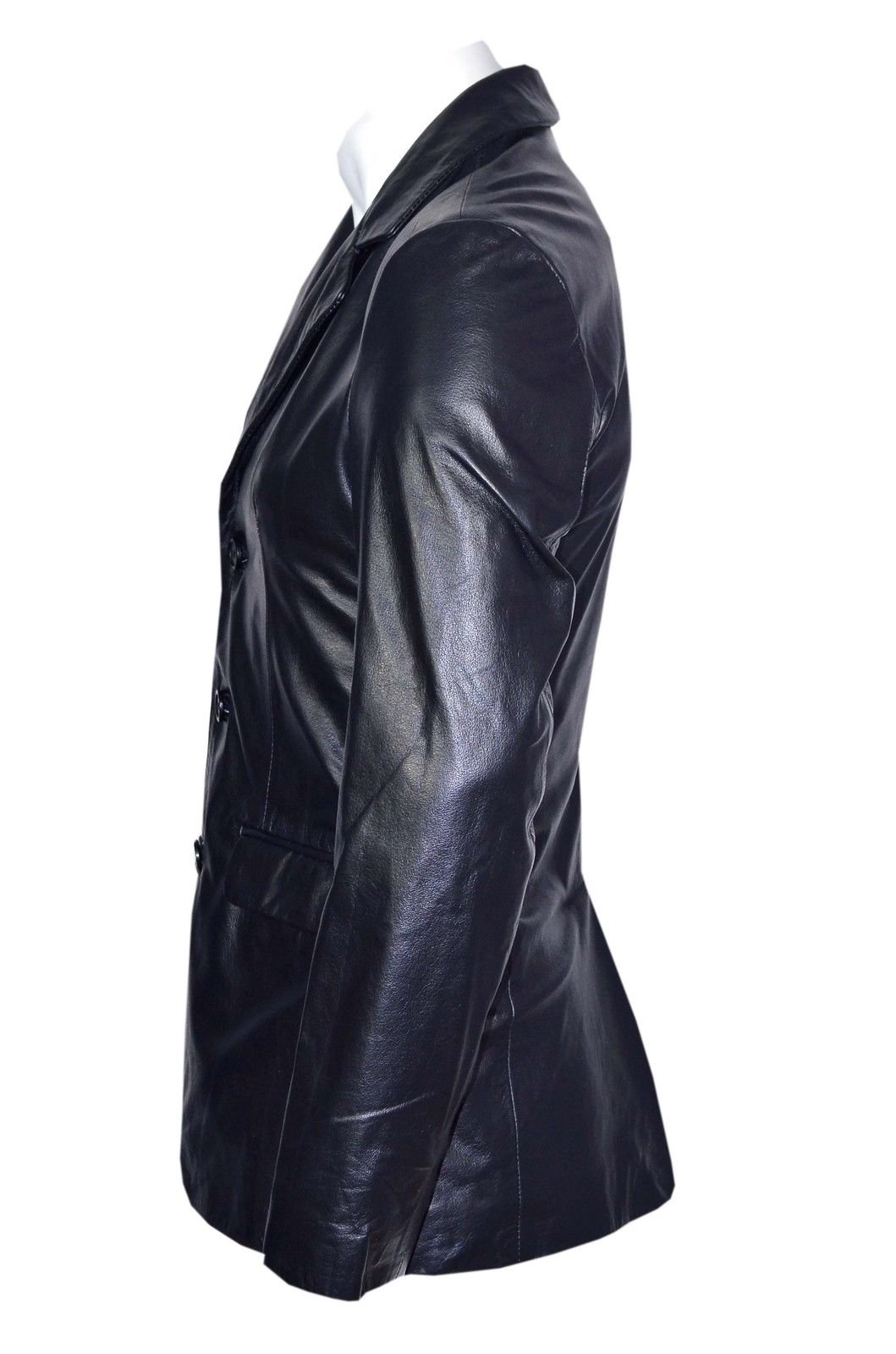 Premium Men's Slim Fit Leather Blazer - Real Napa Leather Jacket for Business & Formal Occasions | Office Wear, Wedding Attire & Special Events