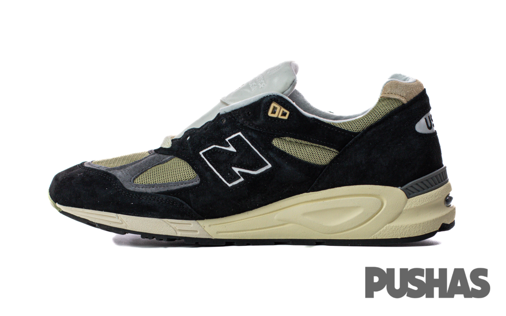 New Balance 990v2 'Made in USA Teddy Santis' Black True Camo Sneakers (2022) - Premium Running Shoes for Men, Comfortable Walking & Casual Wear