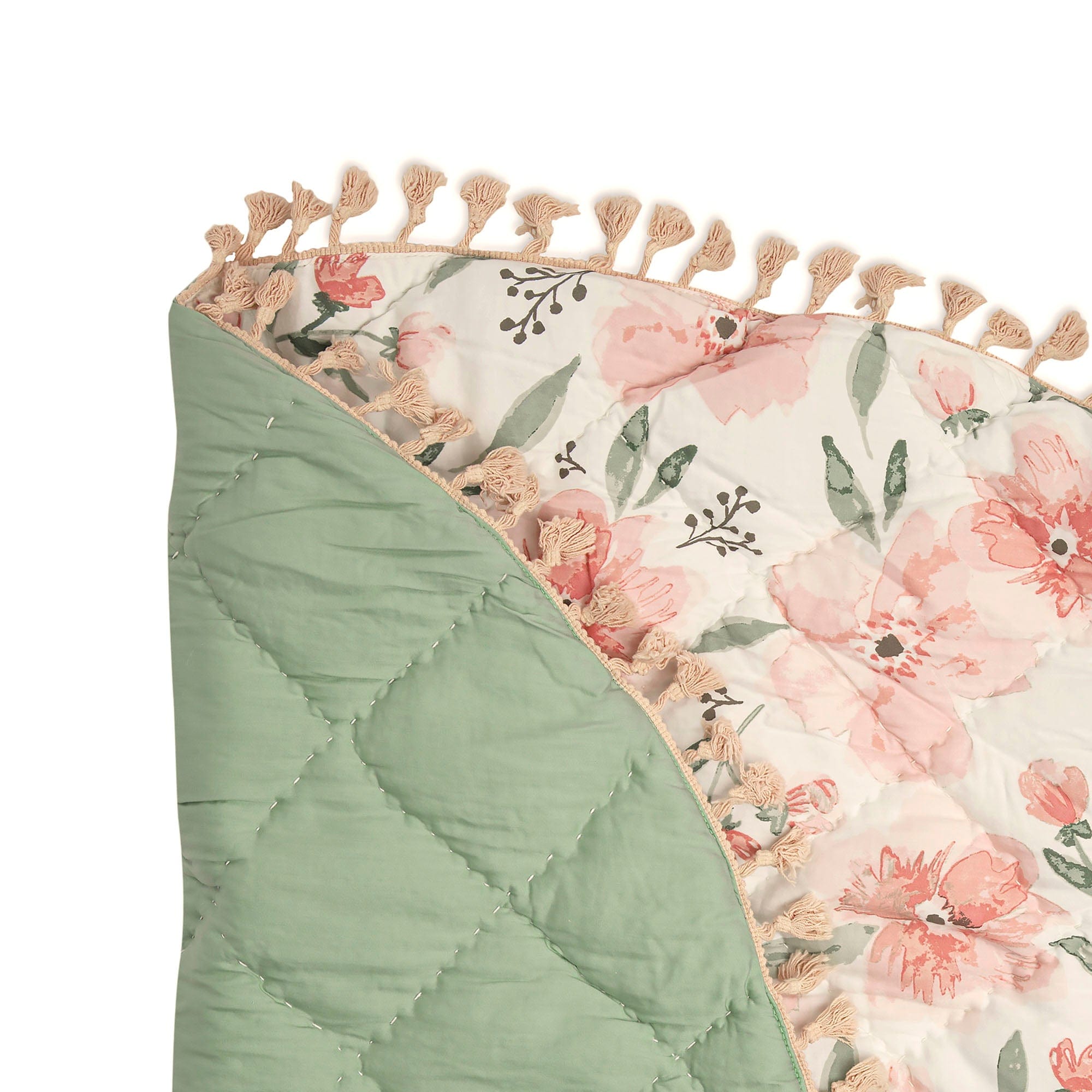 Premium Crane Baby Parker Quilted Playmat - Soft & Safe Play Area for Infants & Toddlers - Perfect for Nursery, Daycare, or Home Playtime