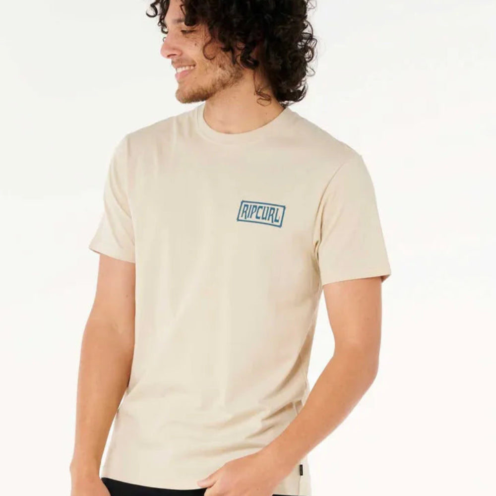 Rip Curl Men's Made For Tee - Comfortable Casual T-Shirt for Surfing, Beach & Everyday Wear | Quick-Dry Fabric for Active Lifestyles