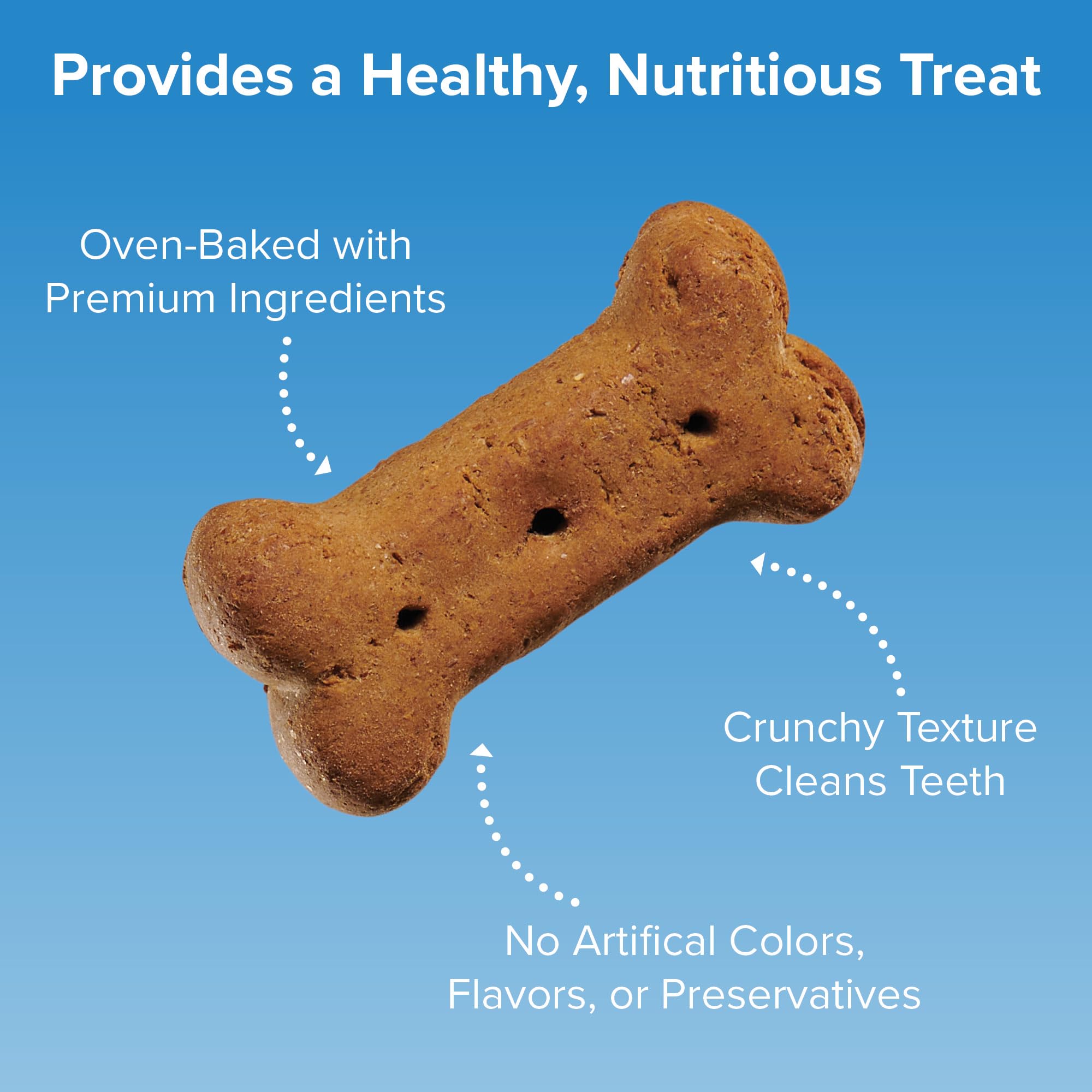 Blue Seal Kent Entrust Crunchers - Medium Dog Treats, Original Recipe - Crunchy Oven Baked Biscuits with Premium Ingredients, Healthy Snack for Training & Rewards - Made in USA, 3.5-Pound Bag - Perfect for Daily Treats, Obedience Training, and Dental Health