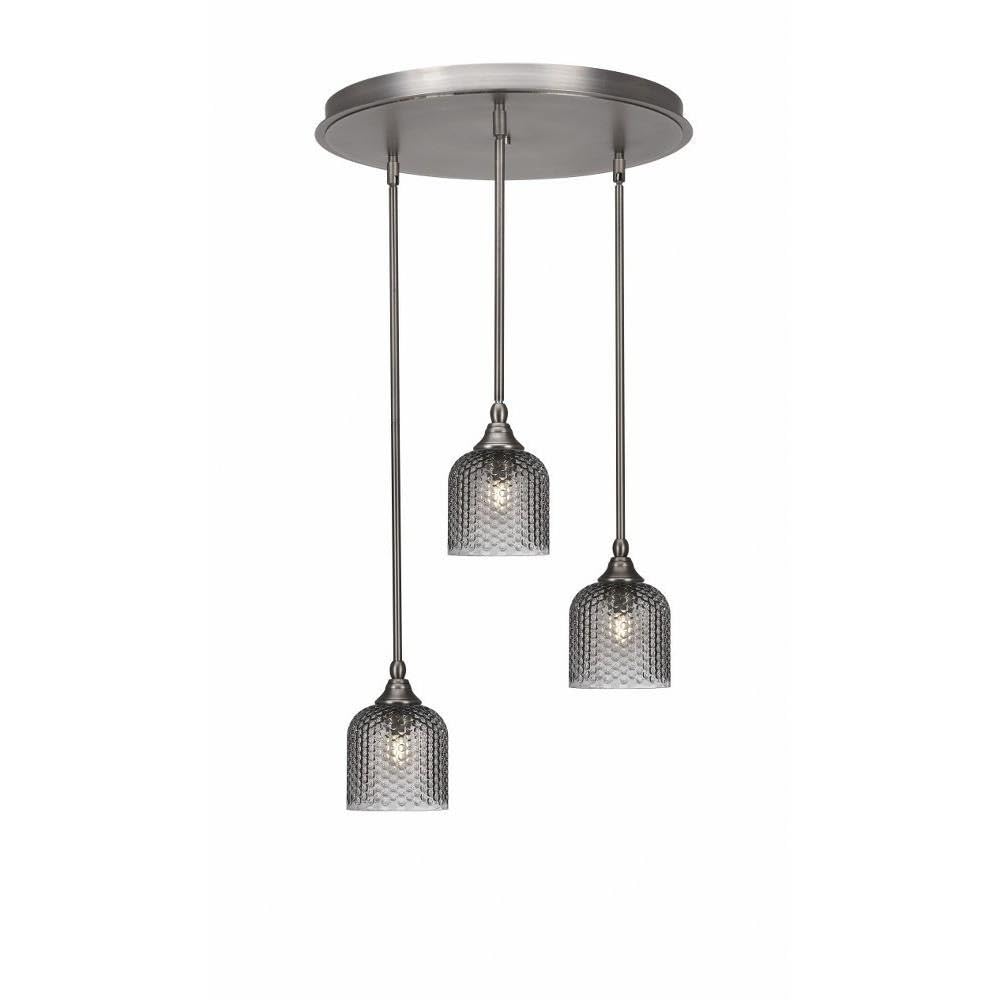 Odyssey 4-Light Brushed Nickel Bathroom Vanity Light Bar - Modern Fixture for Bathroom, Powder Room & Dressing Area (2614-BN-211) | Perfect for Vanity Mirror Lighting & Home Decor