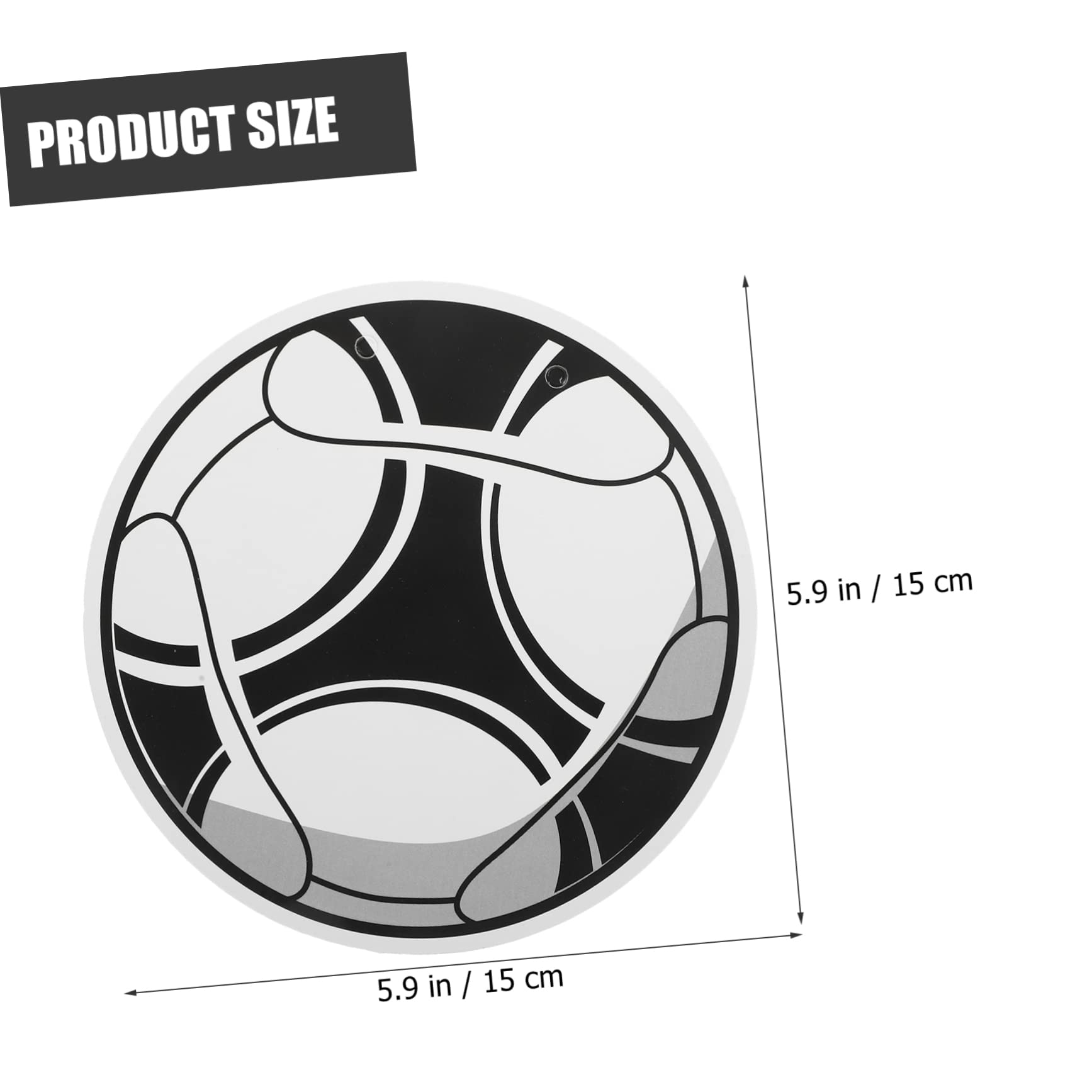 Abaodam 5 Sets Soccer Birthday Banner - 12 Soccer Flags Party Bunting Decorations for Sports Themed Party Supplies | Perfect for Kids Birthday, Team Celebration & Game Day Decor