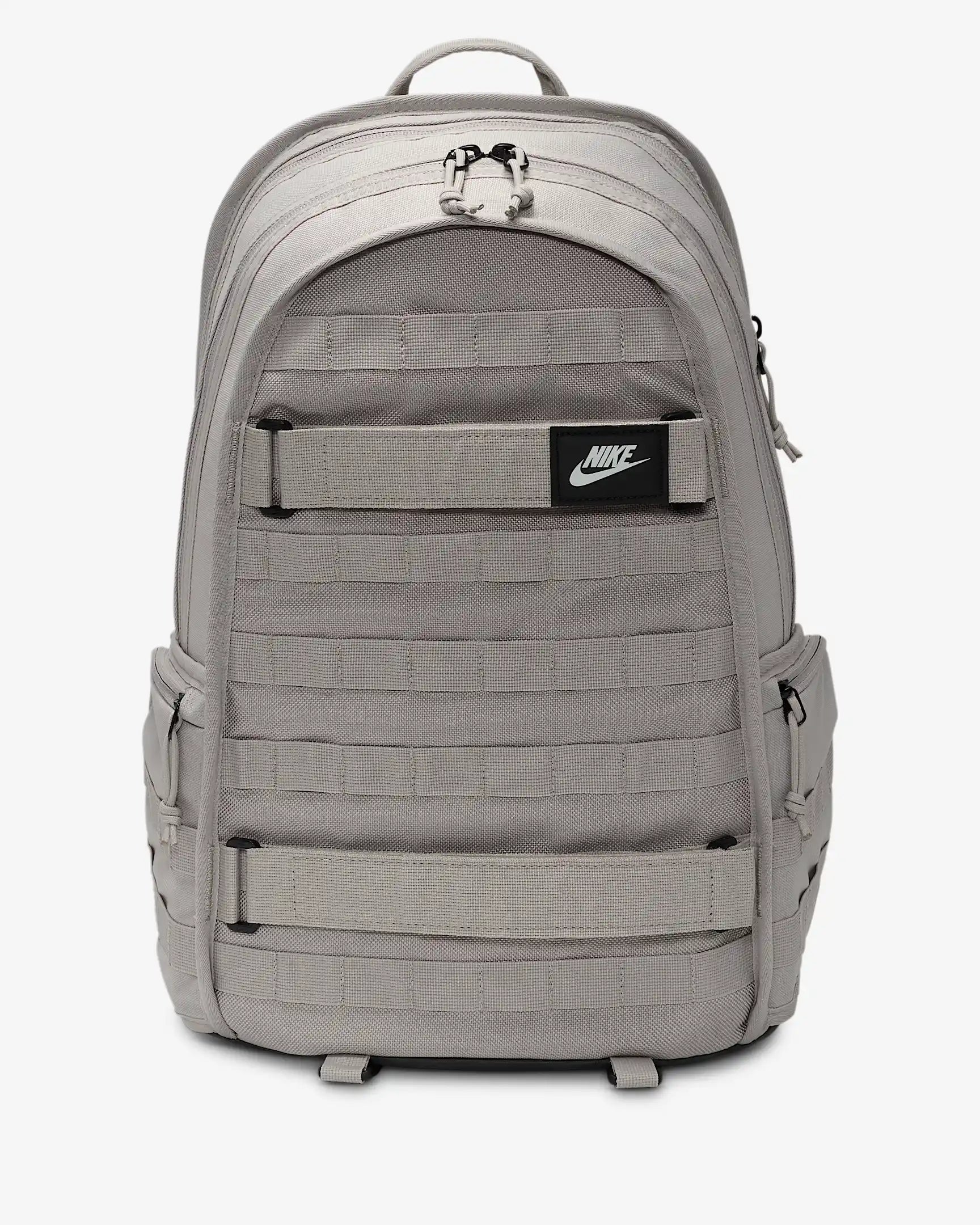 Nike NSW RPM Backpack 2.0 - Lightweight Laptop Backpack for Men & Women, Durable College Grey/Black Design - Perfect for School, Travel & Work Commute