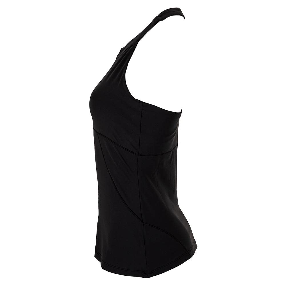 Fila Essentials Women's Halter Tank Top - Black | Workout, Yoga & Casual Wear | Breathable & Comfortable for Active Lifestyles