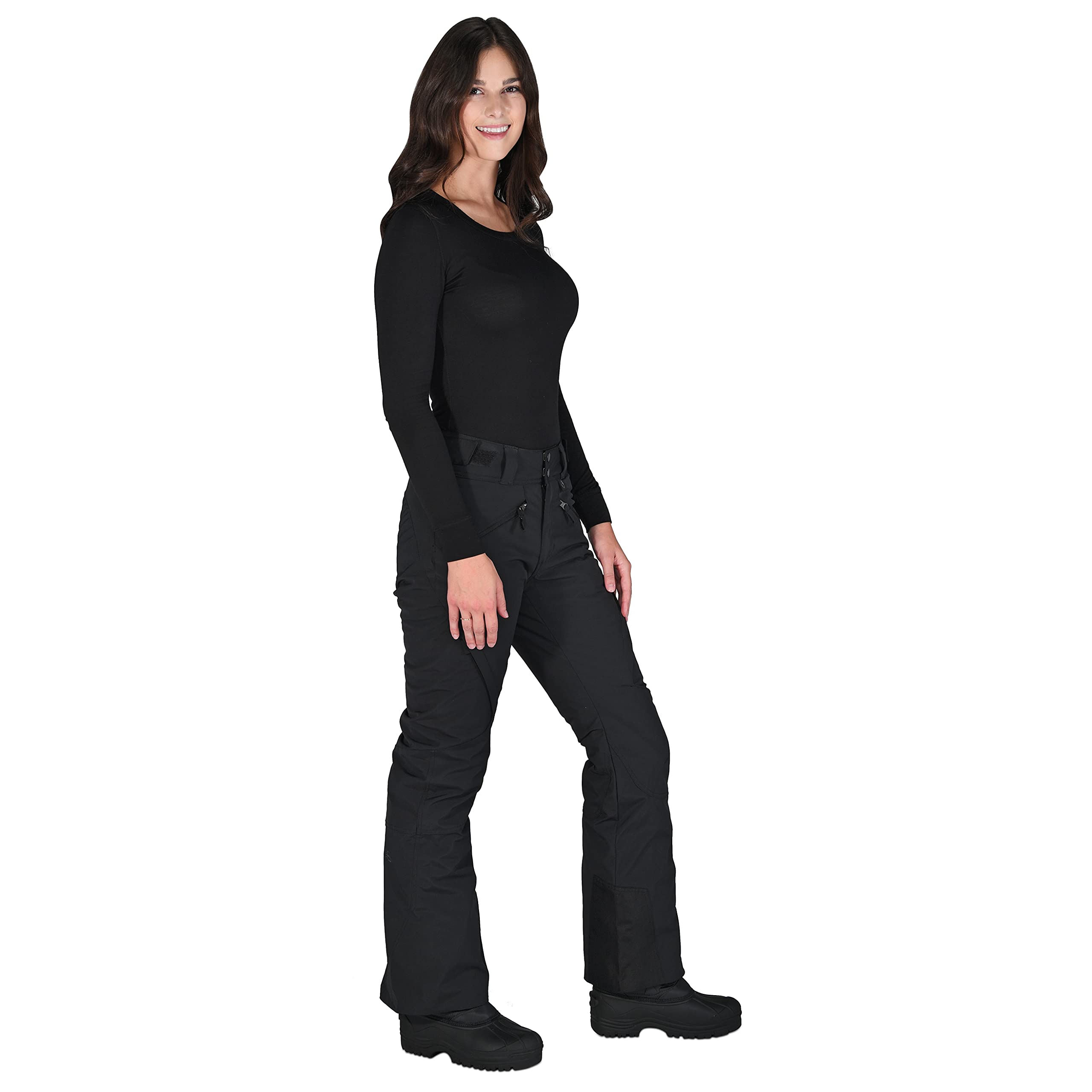 Arctix Women's Premium Snowboard Pants with Mesh Lining - Waterproof Winter Cargo Pants for Skiing, Snowboarding & Cold Weather Outdoor Activities