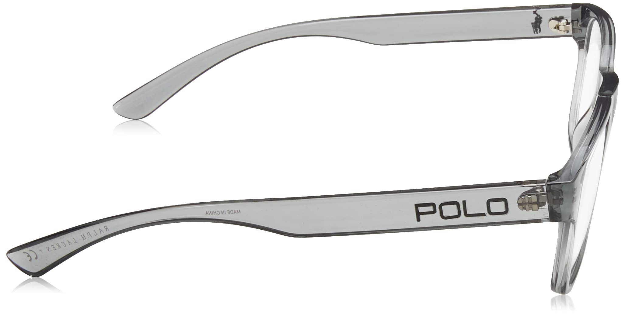 POLO RALPH LAUREN Men's Rectangular Prescription Eyeglass Frames - Classic Designer Eyewear for Work, Reading & Everyday Wear (Model PH2221)