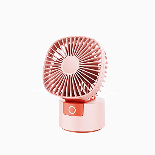 Portable Mini USB Rechargeable Desktop Fan with Adjustable Base - Handheld & Shaking Head Design for Office, Home, Travel & Outdoor Use (Color Options: B & C)