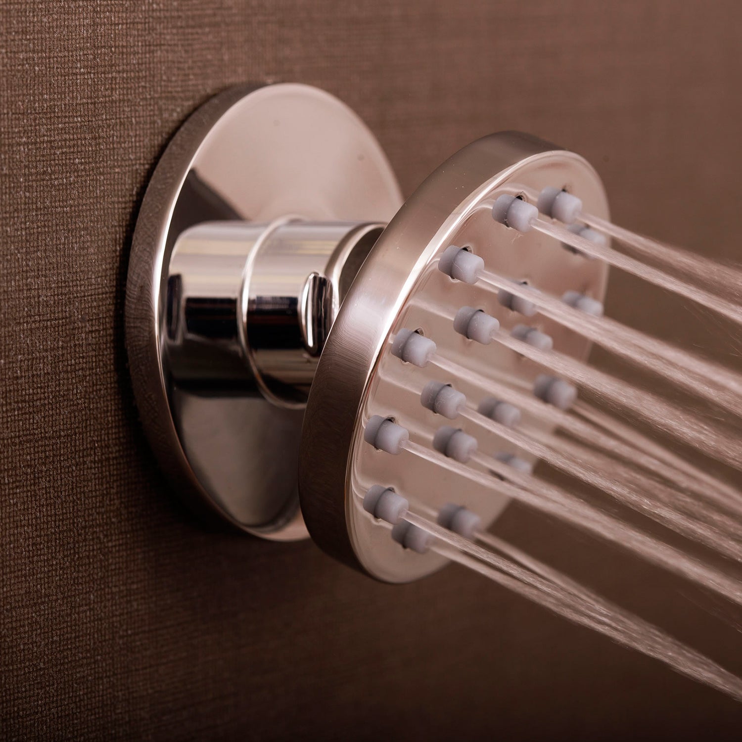 DAX Round Shower Body Spray - Chrome Finish Spa Massage Jet (2.75