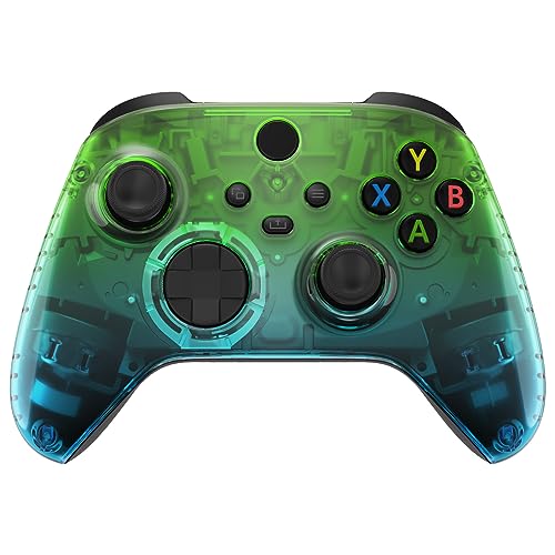 Gradient Translucent Green Blue