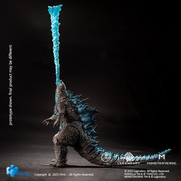 HIYA 7-inch 18cm Godzilla vs Kong Action Figure - Heat Ray Godzilla Collectible Toy for Movie Fans & Collectors | Perfect for Display, Gifts & Anime Collections