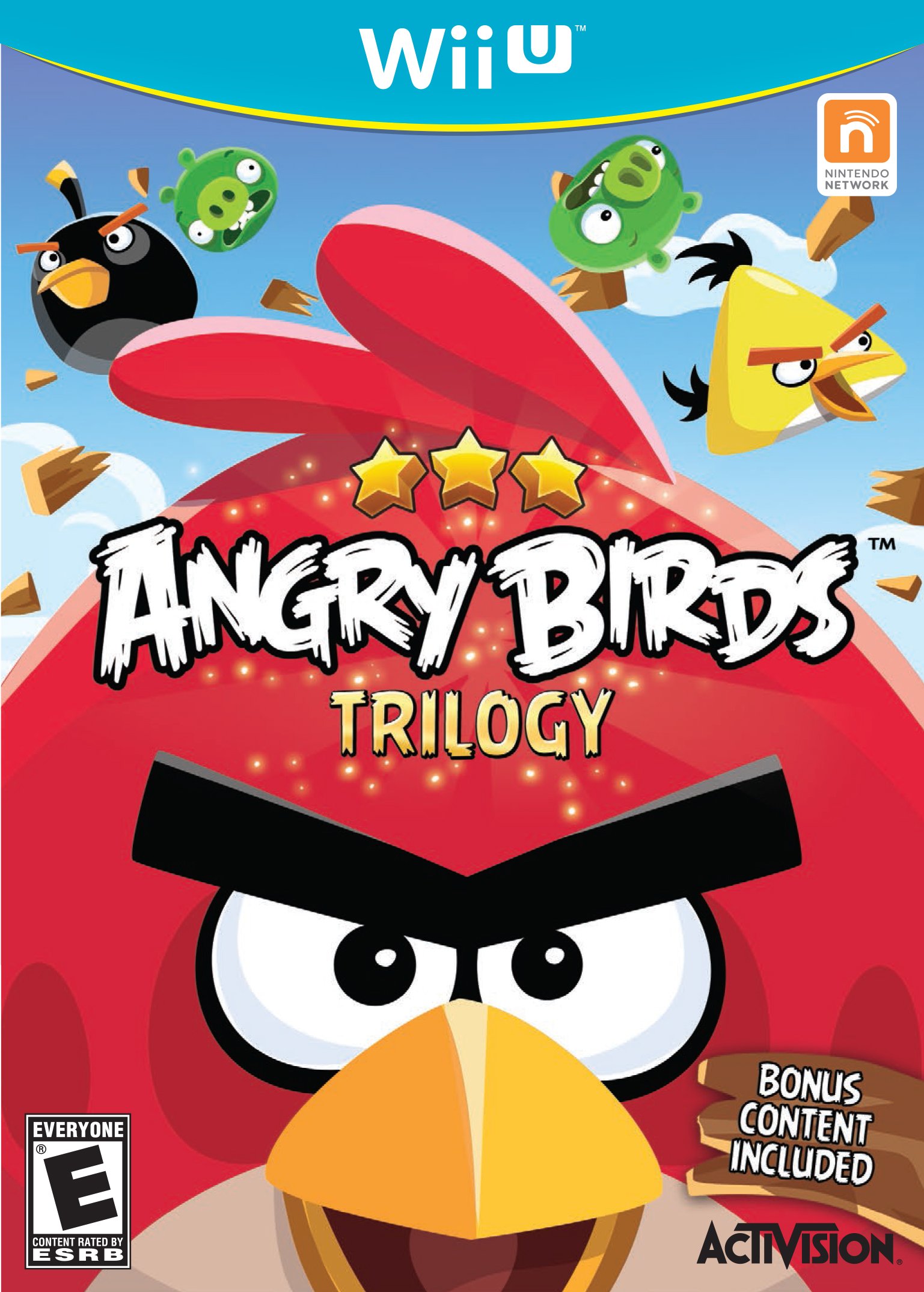 Angry Birds Trilogy Game for Nintendo Wii U - Fun Family Entertainment & Party Game for Kids and Adults