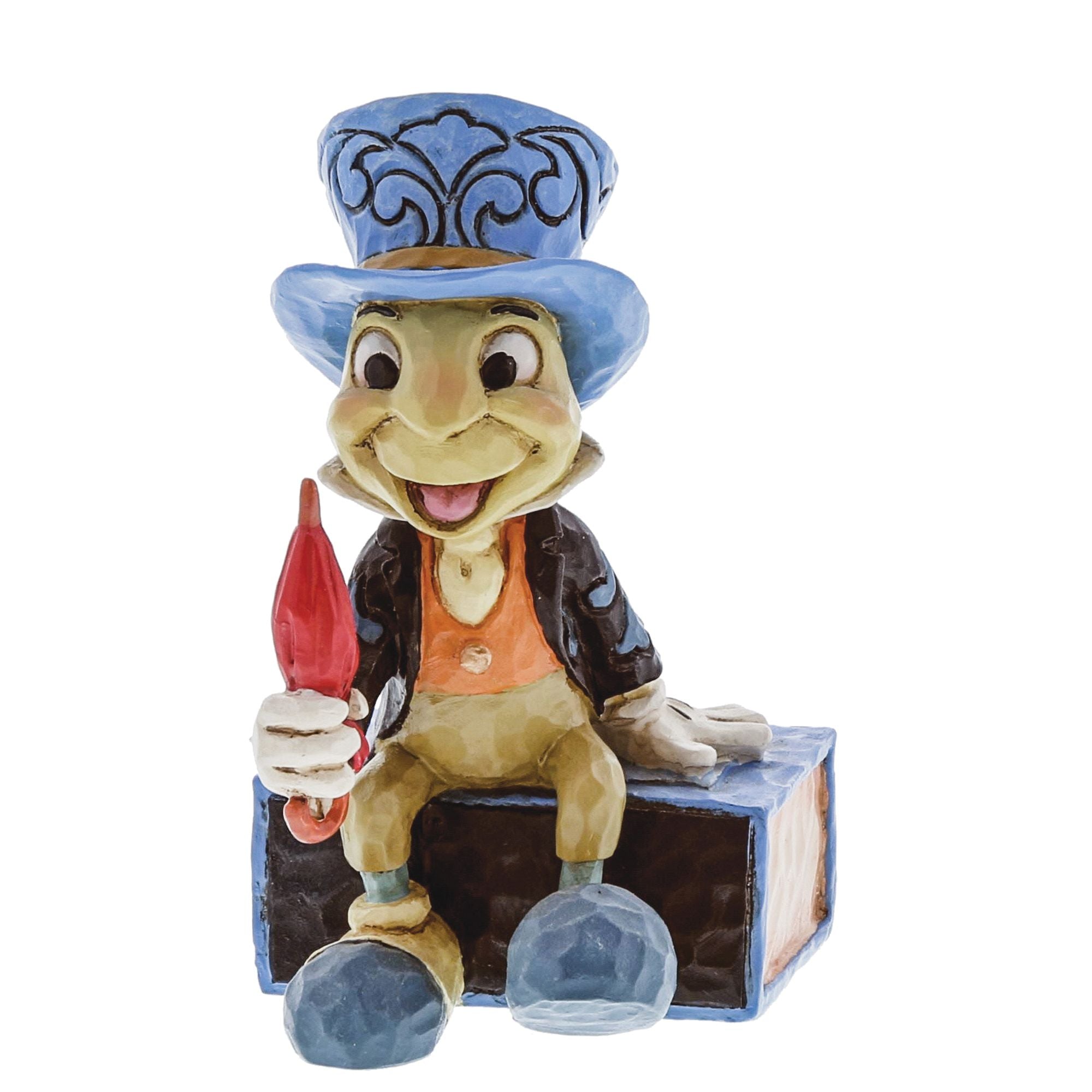 Mini Jiminy Cricket Plush Toy - Disney Pinocchio Character Stuffed Animal for Kids & Collectors - Perfect for Bedtime, Gifts, and Disney Movie Nights