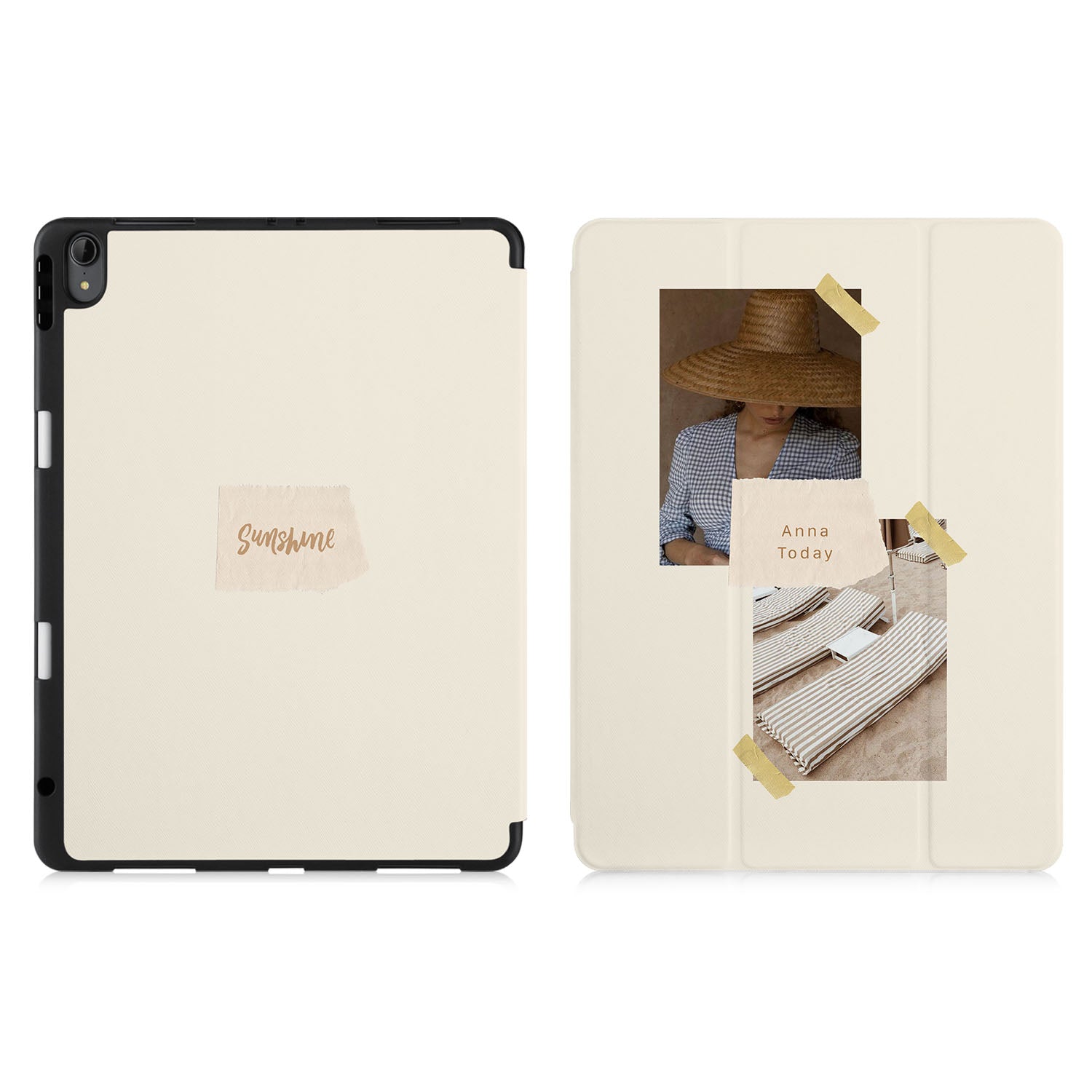 Custom Photo Collage iPad Case - Personalized Picture Cover for iPad 6/7/8/9/10 Gen | Perfect Gift for Family & Friends | Use at Home, Office or Travel