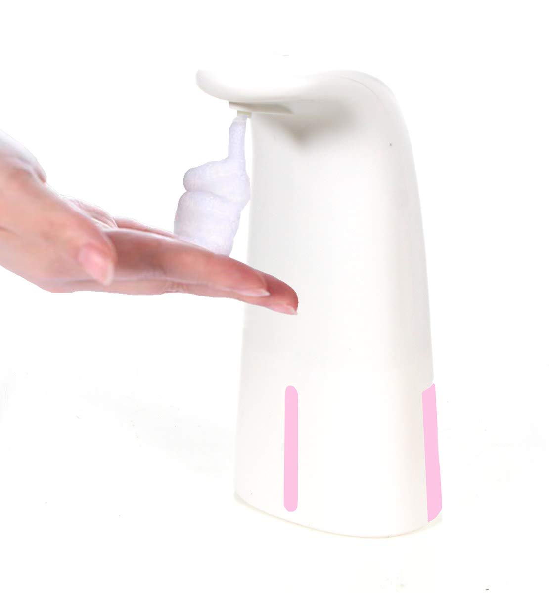 SERENITA Automatic Foam Soap Dispenser - Touchless Motion Sensor Hand Soap Dispenser for Bathroom, Kitchen, Office & Hotel | Hygienic Hands-Free Soap Solution (Classic White) - Perfect for Home, Restaurant, and Public Washrooms