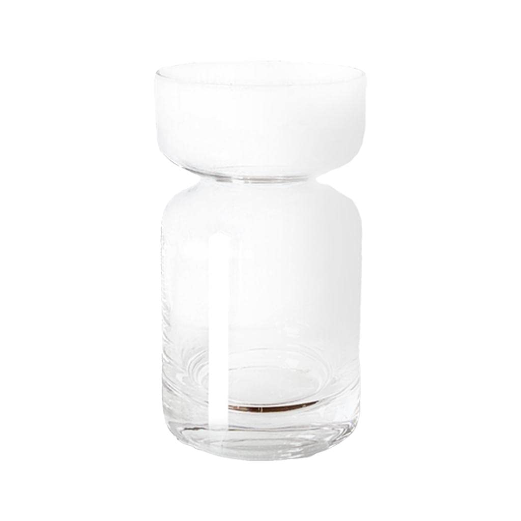 Premium Hand Blown Glass Cups - 12oz Elegant Hourglass Cocktail Mugs, Durable & Heat Resistant Drinking Glasses for Wine, Whiskey, Cocktails - Perfect for Home Bar, Parties & Gifts