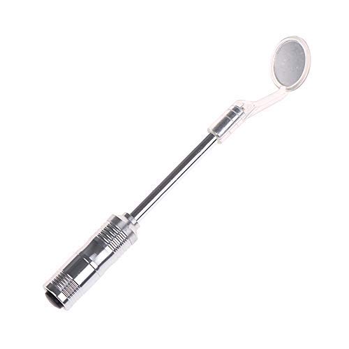 LED Dental Mirror with Super Bright Light - Stainless Steel Oral Mouth Mirror for Teeth Cleaning, Makeup & Hygiene - Perfect for Dentists, Home Use & Travel