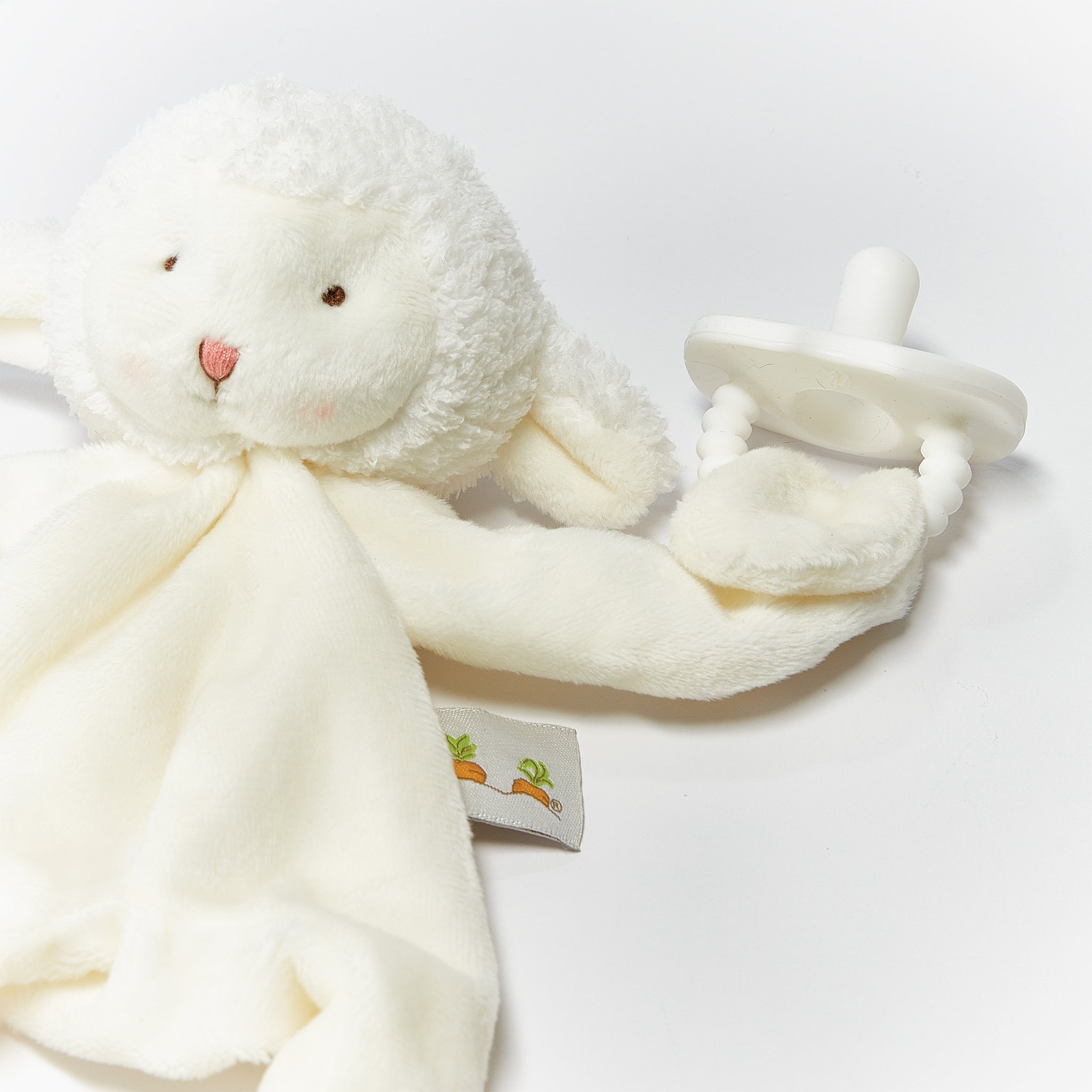 Snuggle and Soothe Baby Gift Set - Soft Cream Baby Blanket & Plush Toy Combo | Perfect for Newborns, Baby Showers & Nursery Comfort